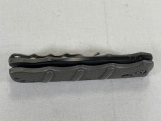 BOKER PLUS 01KALS74B Gray Drop Point Combo Automat Kalashnikov 74 MINT IN BOX (Z 47944) 