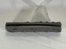 BOKER PLUS 01KALS74B Gray Drop Point Combo Automat Kalashnikov 74 MINT IN BOX (Z 47944) 
