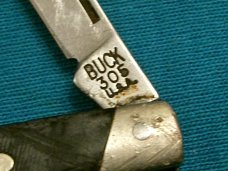 VINTAGE BUCK 305 USA LANCER STOCKMAN FOLDING POCKET PEN JACK WHITTLING KNIFE KNIVES OLD