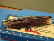 Boker Great American Story Knife Staglon Stockman Model # 1774 