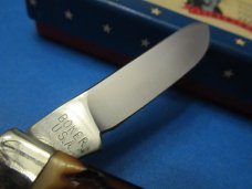 Boker Great American Story Knife Staglon Stockman Model # 1774 