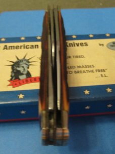 Boker Great American Story Knife Staglon Stockman Model # 1774 
