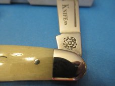 Case XX Select 2000 Natural Bone  Whittler Presidents Knife Pattern # 6347 WH