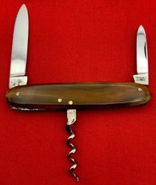 Vintage H BOKER & CO SOLINGEN Salesman’s Sample EqUal End Pen/Bartender Knife c.1914-1944