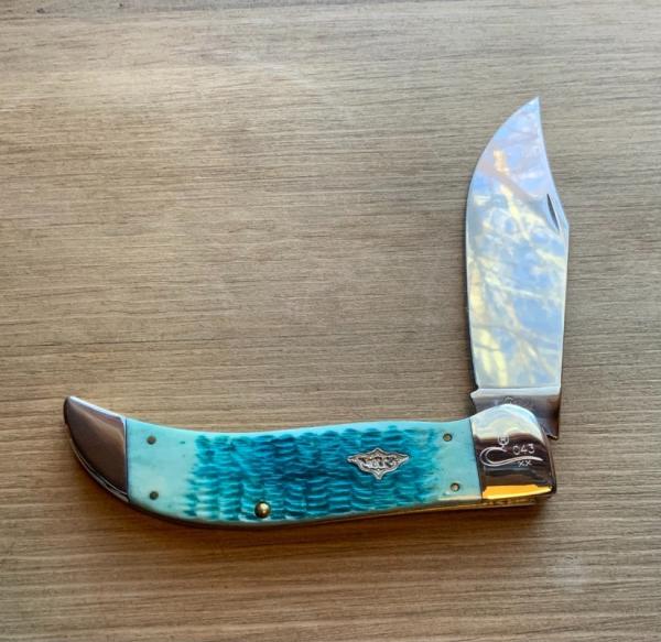 CASE XX Vintage Series Clasp Knife  Sky Blue #43 of 100