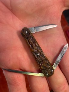 Keen Kutter Brown Bone K06443 1917-1920 Manicure knife 
