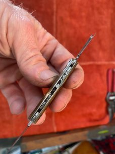 Keen Kutter Brown Bone K06443 1917-1920 Manicure knife 