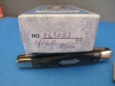 Case Classic Blue Bone Whittler XX on Blades Pattern # 63083