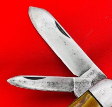 Vintage **RARE** IMPERIAL (Full Arch) Easy Open Jack Folding Pocket Knife Early 1920’s First Stamp