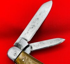 Vintage **RARE** IMPERIAL (Full Arch) Easy Open Jack Folding Pocket Knife Early 1920’s First Stamp