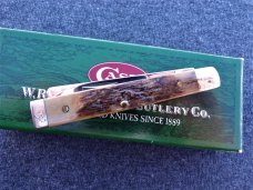 CASE XX SFO 2005 SCROLLED & NUMBERED MAMMOTH IVORY BABY DOCTOR'S KNIFE