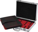 CARRY ALL BRAND - ALUMINUM KNIFE BRIEFCASE - HOLDS 25 FOLDING KNIVES - #AC210