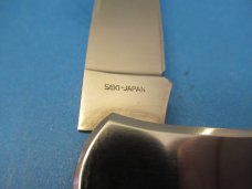 AL-Mar Front Lock White Micarta Eagle Model # 1005WH