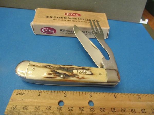 Case XX 2000 Vintage Stag HOBO Pattern # 5254HB SS
