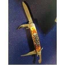 Case XX Junior Scout Camping Pocket Knife Beautiful Bone New Jr Scout BSA