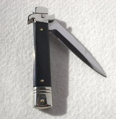 AKC LEVERLETTO 20cm - 8" GENUINE AFRICAN EBONY WOOD NEW MODIFIED BAYONET BLADE   