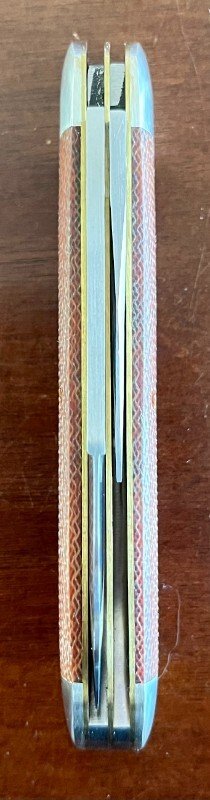 Great Eastern Cutlery Tidioute #852221CL Crown Lifter, Natural Canvas Micarta Handle, New (GEC 85) 