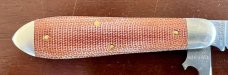 Great Eastern Cutlery Tidioute #852221CL Crown Lifter, Natural Canvas Micarta Handle, New (GEC 85) 