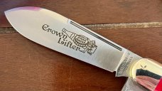 Great Eastern Cutlery Tidioute #852221CL Crown Lifter, Cherry Smooth Bone Handle, New (GEC 85) 