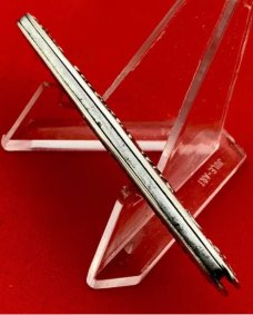 Vintage EMPIRE KNIFE CO German Savings Bank Sterling Silver 2-Blade Pen Folding Pocket Knife c.1909
