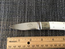Corbett Sigman ivory handle knife #2 mini.           Number 13 