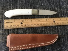 Corbett Sigman ivory handle knife #2 mini.           Number 13 