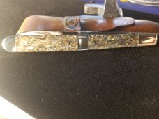 ULTRA RARE 2013 Case XX Abalone Melon Tester Folding Pocket Knife #56140