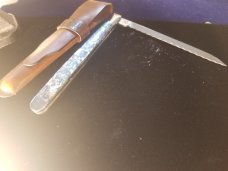 ULTRA RARE 2013 Case XX Abalone Melon Tester Folding Pocket Knife #56140