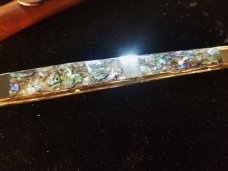 ULTRA RARE 2013 Case XX Abalone Melon Tester Folding Pocket Knife #56140