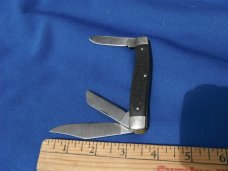 SEARS CRAFTSMAN 95111 KNIFE 100 Year Anniversary of Sears! MADE IN USA 3 BLADE STOCKMAN POCKET KNIFE
