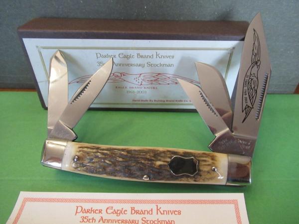 Parker 35th Anniversary 5 Blade Stockman Model # PA35S