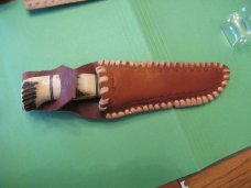 Morseth Stag Handle Fixed Blade 