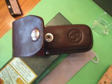 Canal Street 2010 Buffalo Horn Folding Hunter with Liner Lock Item # 1156344 