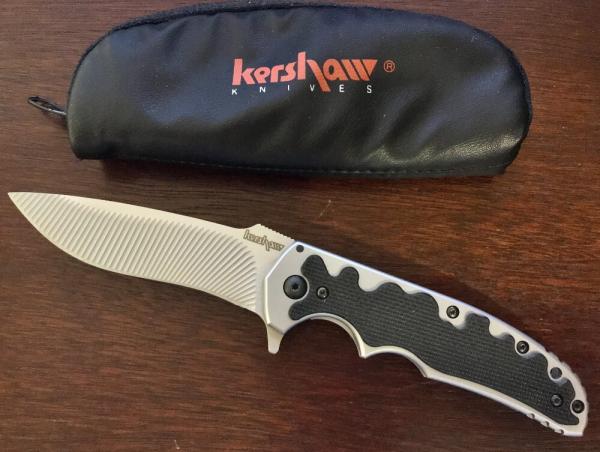 Very Rare Kershaw Prototype, Groove 1730 Proto, RJ Martin Design, Unused  