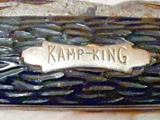 Vintage  KAMP-KING IMPERIAL PROV. R.I USA   4 Blades  Scout Pocket Knife