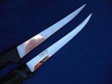 Lot of 3 outdoors knives; Stainless Steel Fillet Knife from Fiskars USA w/ Original Sheath+2 more!!!