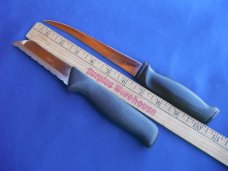 Lot of 3 outdoors knives; Stainless Steel Fillet Knife from Fiskars USA w/ Original Sheath+2 more!!!
