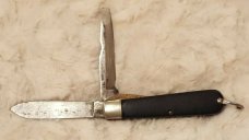 Vintage Camillus New York USA 2-Blade Electricians Lock Blade Pocket Knife