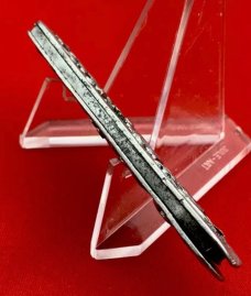 Vintage CATTARAUGUS Model 2014 Embossed Metal Shadow Pen Folding Pocket Knife c.1886-1963 