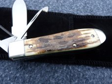 NAPANOCH KNIFE COMPANY MAMMOTH IVORY DIXIE COCK 1095 CARBON 100 WERE MADE