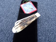 NAPANOCH KNIFE COMPANY MAMMOTH IVORY DIXIE COCK 1095 CARBON 100 WERE MADE