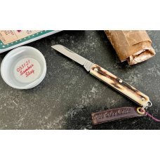 Great Eastern Cutlery #053121 Keychain Knife, Stag Handle, New (GEC 05)