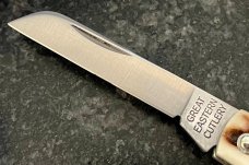 Great Eastern Cutlery #053121 Keychain Knife, Stag Handle, New (GEC 05) 