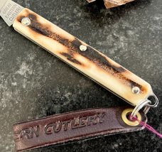 Great Eastern Cutlery #053121 Keychain Knife, Stag Handle, New (GEC 05) 