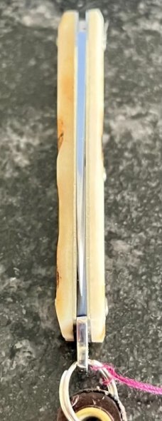 Great Eastern Cutlery #053121 Keychain Knife, Stag Handle, New (GEC 05) 