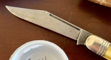 Rare Great Eastern Cutlery Tidioute #331211BAL Conductor, Beautiful Stag Handle, Used (GEC 33) 