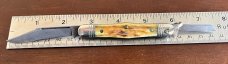 Rare Great Eastern Cutlery Tidioute #331211BAL Conductor, Beautiful Stag Handle, Used (GEC 33) 