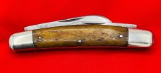 Vintage BOKER (Script) 4-Blade Congress Folding Pocket Knife c.1920’s-1930’s Smooth Bone
