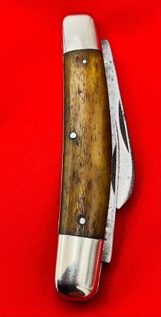 Vintage BOKER (Script) 4-Blade Congress Folding Pocket Knife c.1920’s-1930’s Smooth Bone