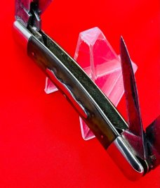 Vintage BOKER (Script) 4-Blade Congress Folding Pocket Knife c.1920’s-1930’s Smooth Bone